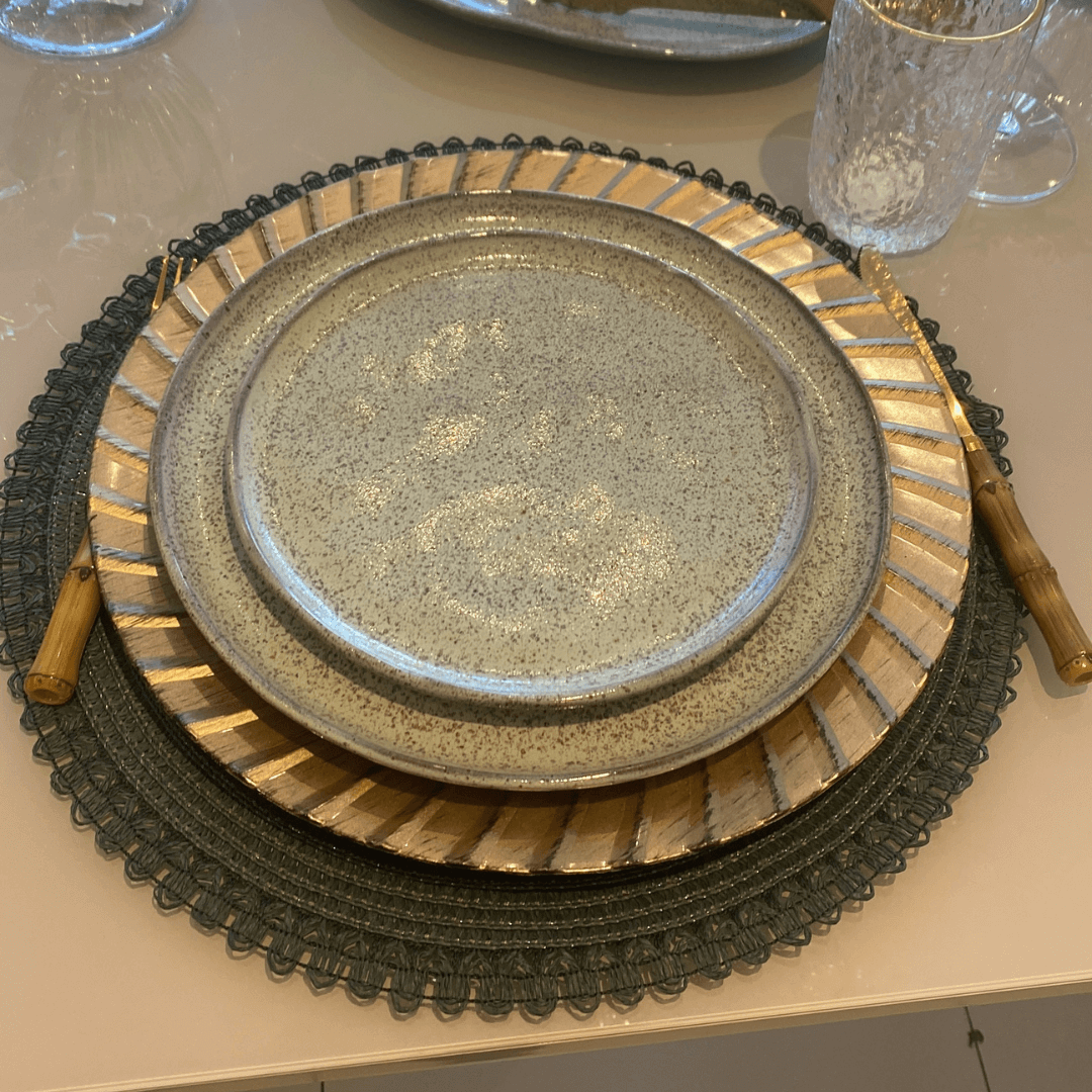 Prato Raso Bio Pistache 27,5cm